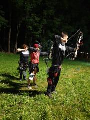 Nočna lokostrelska tekma na kmetiji Slapnik 2